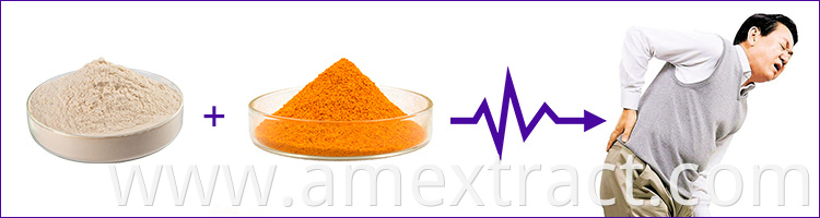 Osteocollagen collagen peptide with curcumin